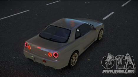 Nissan Skyline R34 Cezisuw para GTA 4