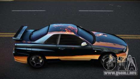 Nissan Skyline R34 Selyn S3 para GTA 4