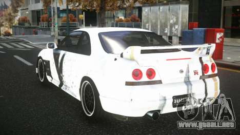 Nissan Skyline R33 Nala S9 para GTA 4