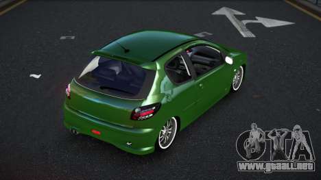 Peugeot 206 Yewi para GTA 4