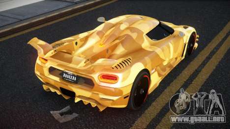 Koenigsegg Agera Jahine S2 para GTA 4