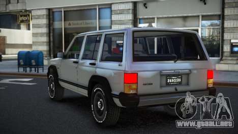 Jeep Grand Cheeroke Poqere para GTA 4