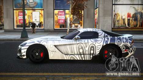 Dodge Viper Iamry S4 para GTA 4