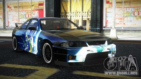 Nissan Skyline R33 Ronse S11 para GTA 4