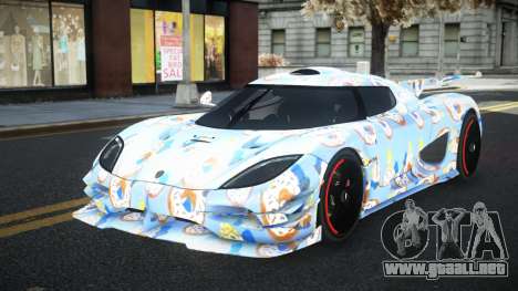Koenigsegg Agera Jahine S4 para GTA 4