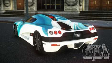 Koenigsegg CCX Reyen S14 para GTA 4