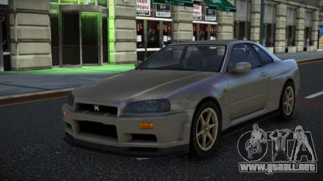Nissan Skyline R34 Cezisuw para GTA 4