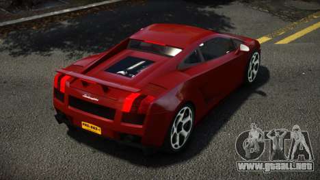 Lamborghini Gallardo Muyobe para GTA 4