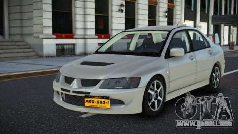 Mitsubishi Lancer Evolution VIII Jeruhoxub para GTA 4