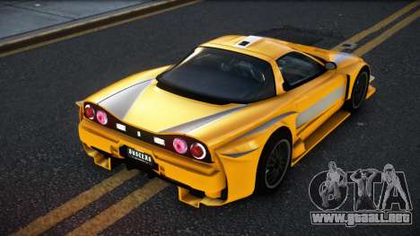 Honda NSX Bigwabuf para GTA 4