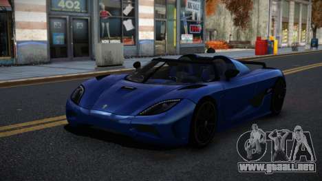 Koenigsegg Agera Buyal para GTA 4