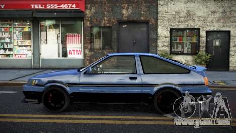 Toyota AE86 Topafoxaj para GTA 4