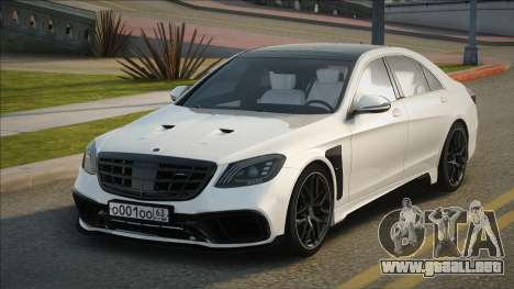 Mercedes Benz W222 S63 AMG BRABUS para GTA San Andreas