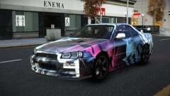 Nissan Skyline R34 Selyn S12 para GTA 4