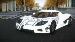 Koenigsegg CCX Reyen S5 para GTA 4
