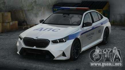 BMW M5 G90 Police para GTA San Andreas