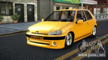 Peugeot 106 Segpuhura para GTA 4