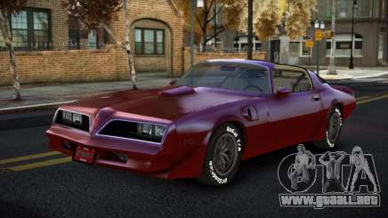 Pontiac Trans AM Kegroraji para GTA 4