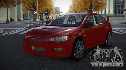 Mitsubishi Lancer Evolution X Tuzwaru para GTA 4