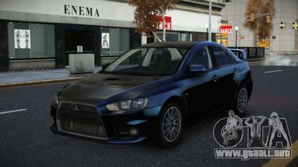 Mitsubishi Lancer Evolution X Zivir para GTA 4