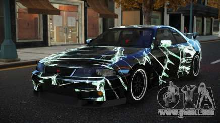 Nissan Skyline R33 Nala S2 para GTA 4