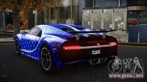 Bugatti Chiron Reykony S3 para GTA 4