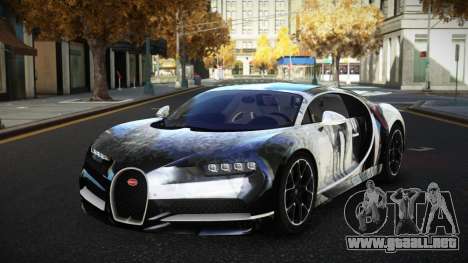 Bugatti Chiron Reykony S13 para GTA 4