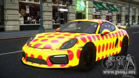 Porsche Cayman GT4 Thanie S7 para GTA 4