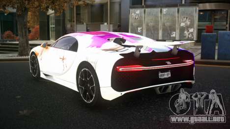 Bugatti Chiron Reykony S6 para GTA 4