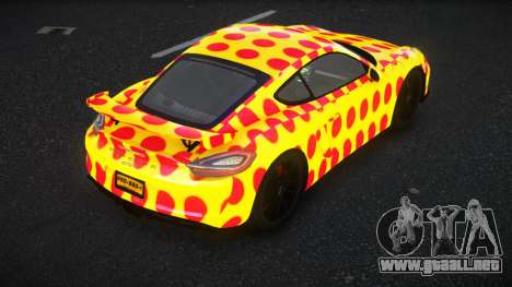 Porsche Cayman GT4 Thanie S7 para GTA 4