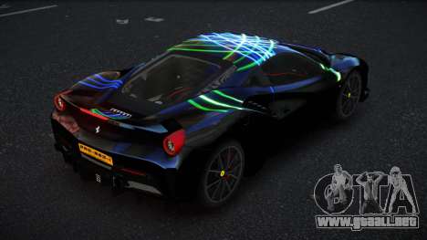 Ferrari 488 Viersa S8 para GTA 4