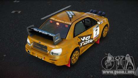 Subaru Impreza Kaava para GTA 4