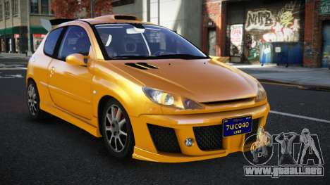 Peugeot 206 Yonubuq para GTA 4