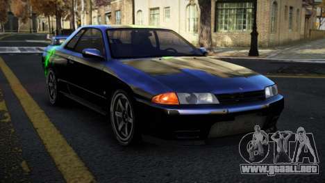 Nissan Skyline R32 Droic S8 para GTA 4