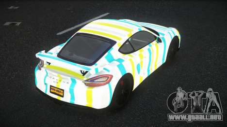 Porsche Cayman GT4 Thanie S10 para GTA 4