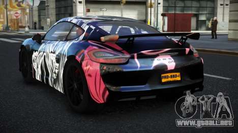 Porsche Cayman GT4 Thanie S5 para GTA 4