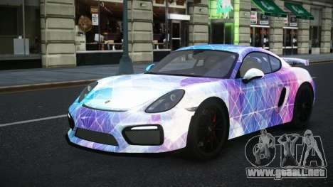 Porsche Cayman GT4 Thanie S4 para GTA 4