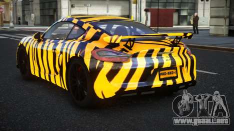 Porsche Cayman GT4 Thanie S9 para GTA 4