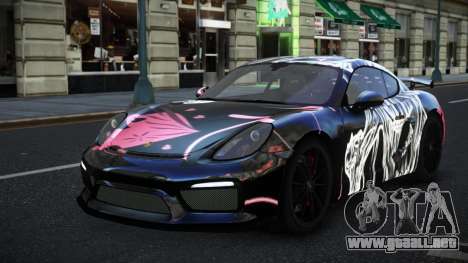 Porsche Cayman GT4 Thanie S5 para GTA 4