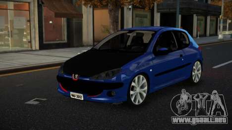 Peugeot 206 Zihkiy para GTA 4