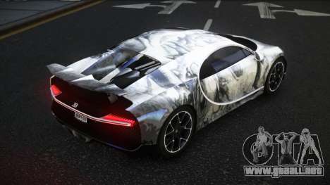 Bugatti Chiron Reykony S13 para GTA 4