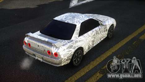 Nissan Skyline R32 Droic S7 para GTA 4
