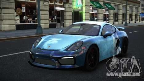 Porsche Cayman GT4 Thanie S13 para GTA 4