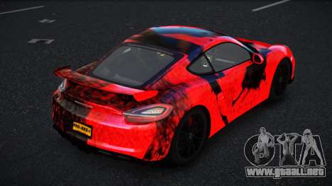 Porsche Cayman GT4 Thanie S8 para GTA 4