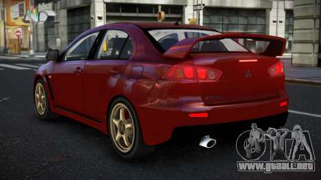 Mitsubishi Lancer Evolution X Sehqav para GTA 4