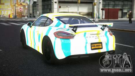 Porsche Cayman GT4 Thanie S10 para GTA 4