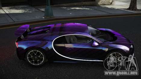 Bugatti Chiron Reykony S5 para GTA 4