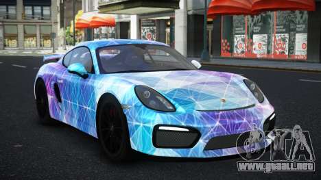 Porsche Cayman GT4 Thanie S4 para GTA 4