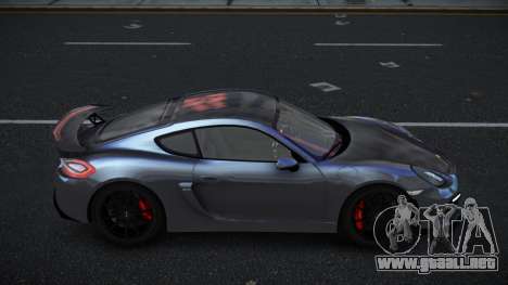 Porsche Cayman GT4 Thanie para GTA 4