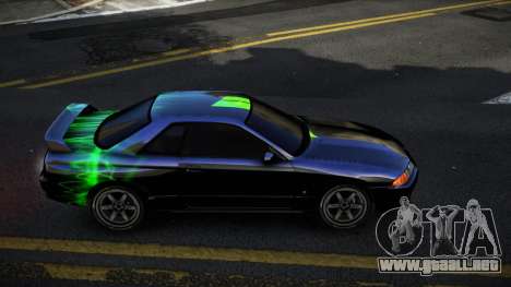 Nissan Skyline R32 Droic S8 para GTA 4
